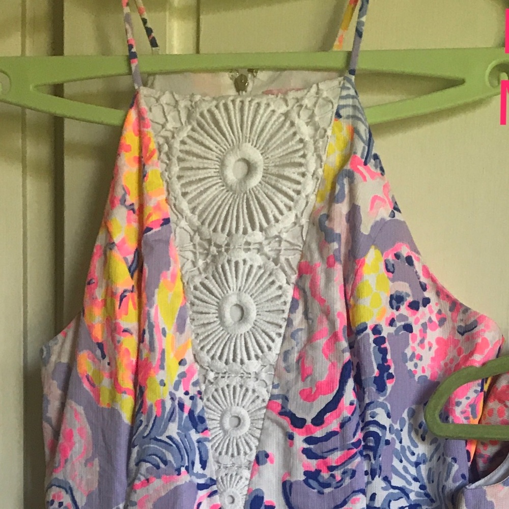 Lilly Pulitzer so Snappy Pearl shift turtle